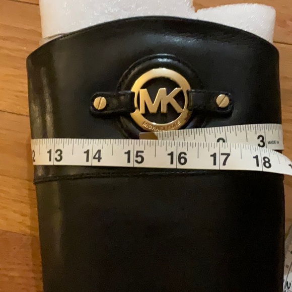 Michael Kors Black Leather Boots - Picture 15 of 15